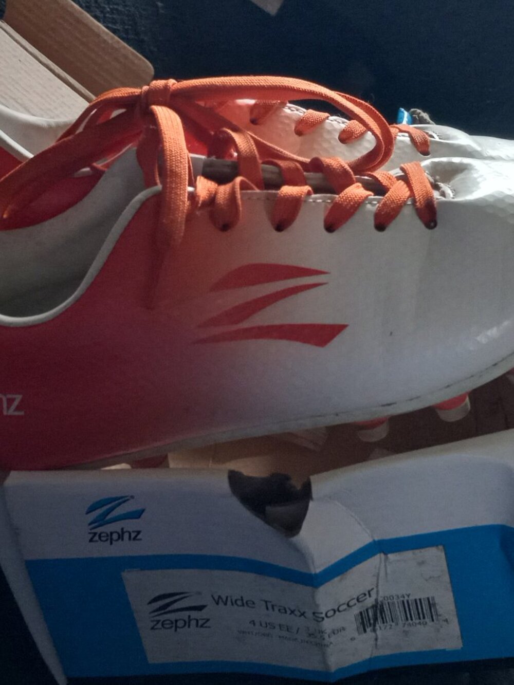 Boy's Zephz Wide Traxx Soccer Cleats